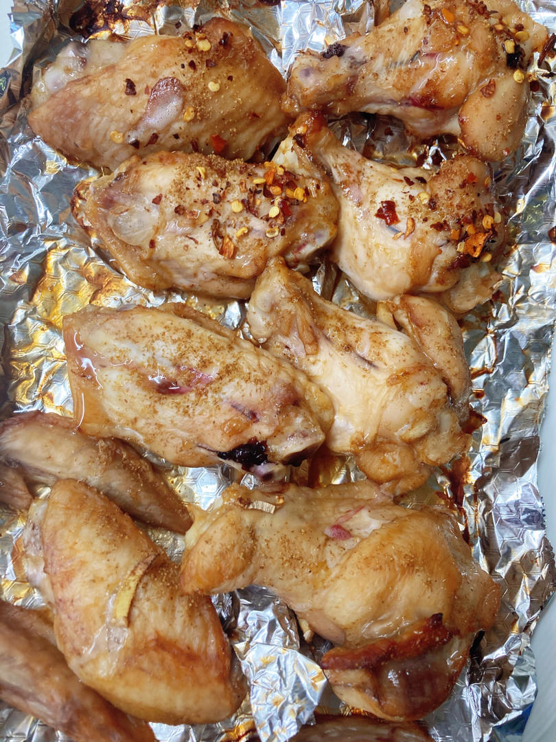 烤鸡翅（自制腌料）