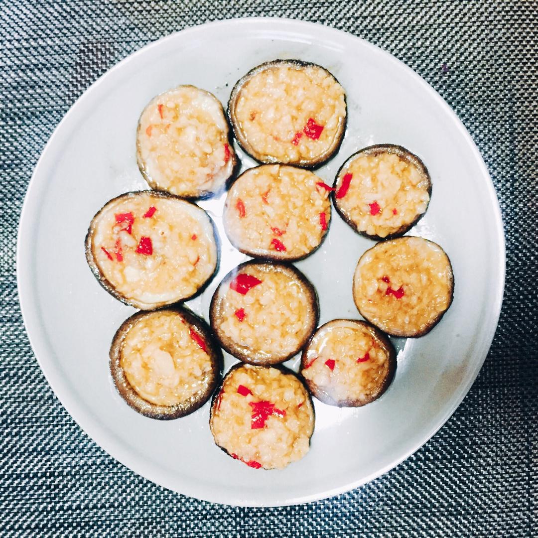 蒜蓉孜然烤香菇