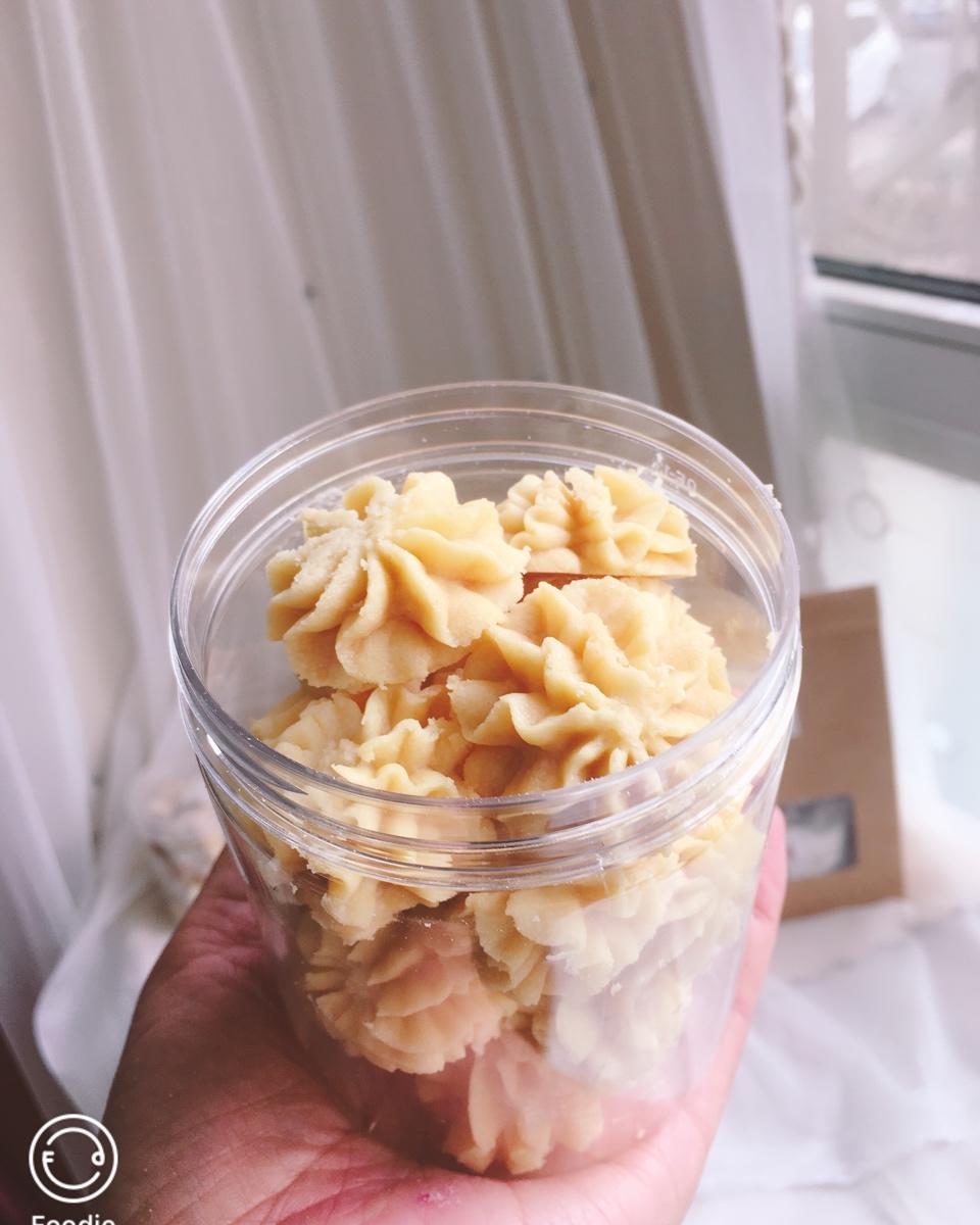 酥的掉渣入口即化网红原味曲奇媲美小熊曲奇