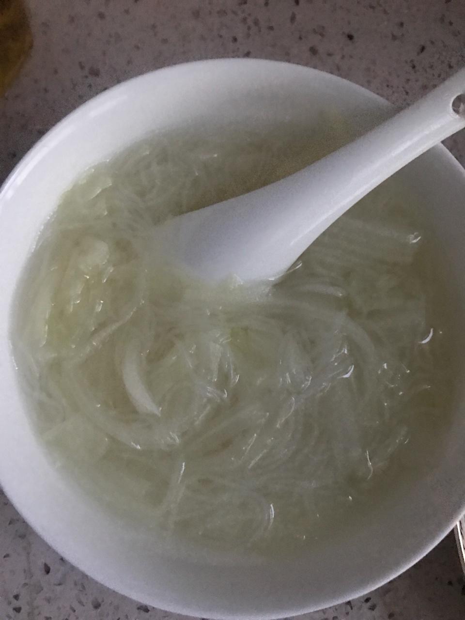 白菜粉丝汤