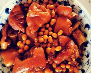 回味无穷的黄豆焖猪手的做法 步骤7
