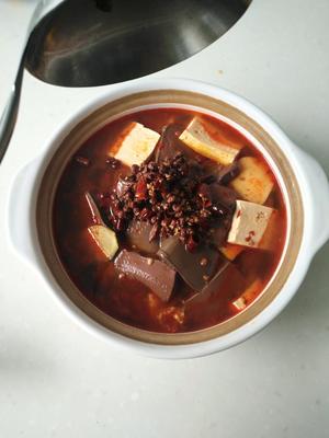 #冬季美食#水煮鸭血豆腐的做法 步骤14
