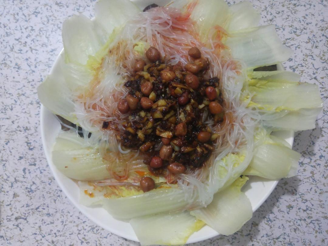 蒜茸粉丝娃娃菜