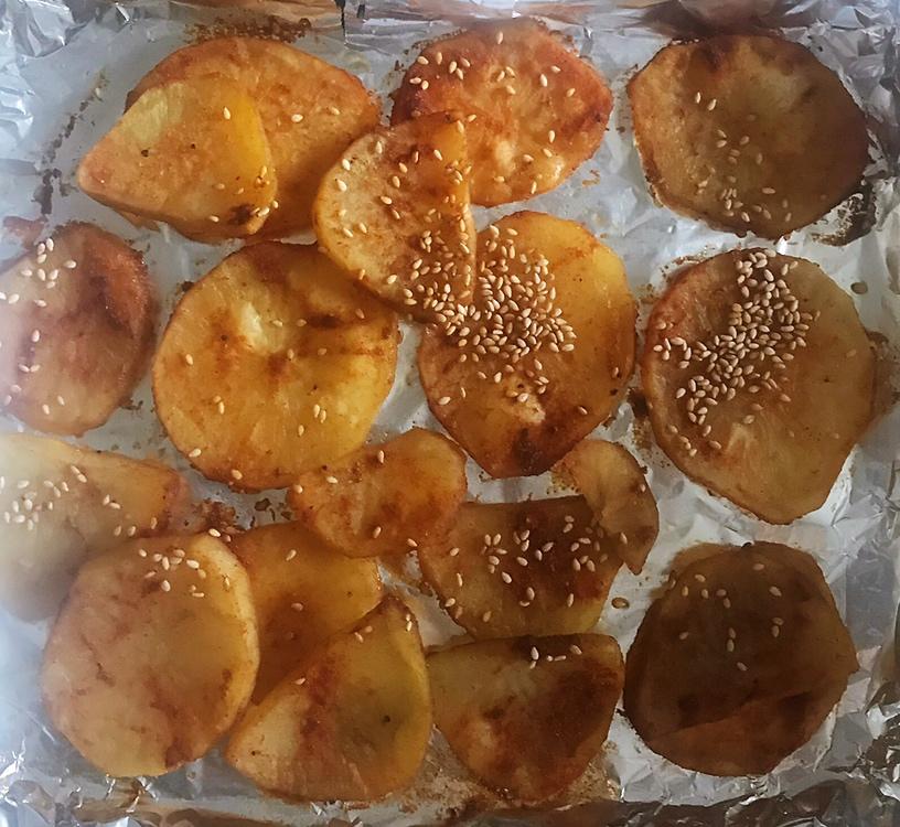 烤土豆片