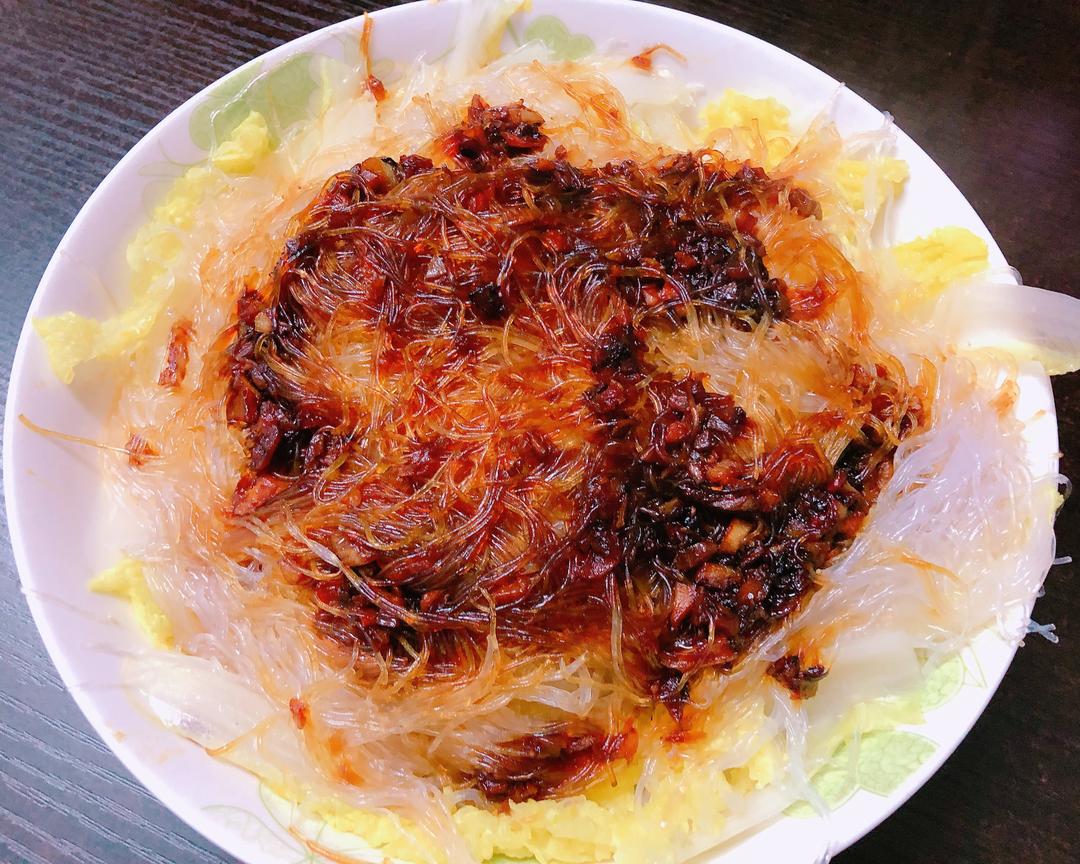 蒜蓉蒸粉丝娃娃菜