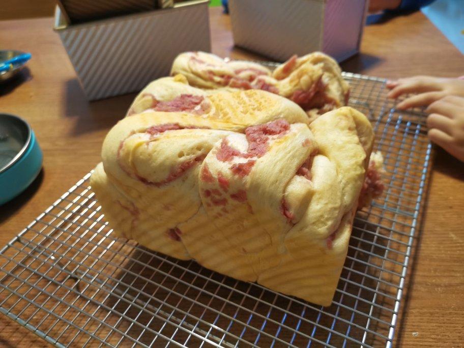 南瓜吐司，奶香南瓜吐司，极致柔软，直接法