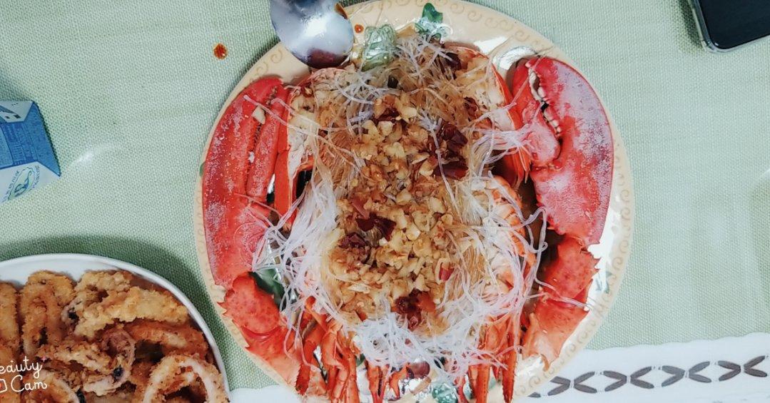 蒜蓉粉丝蒸波龙
