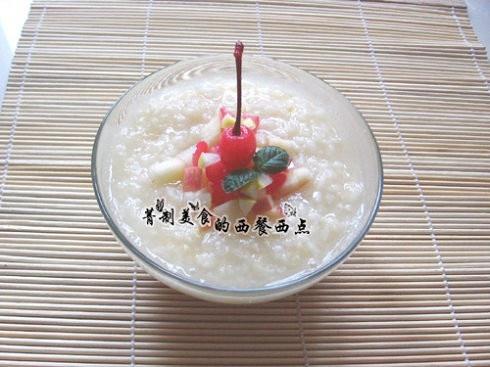 【什锦水果冰粥的做法步骤图,怎么做好吃】菁制美食_下厨房