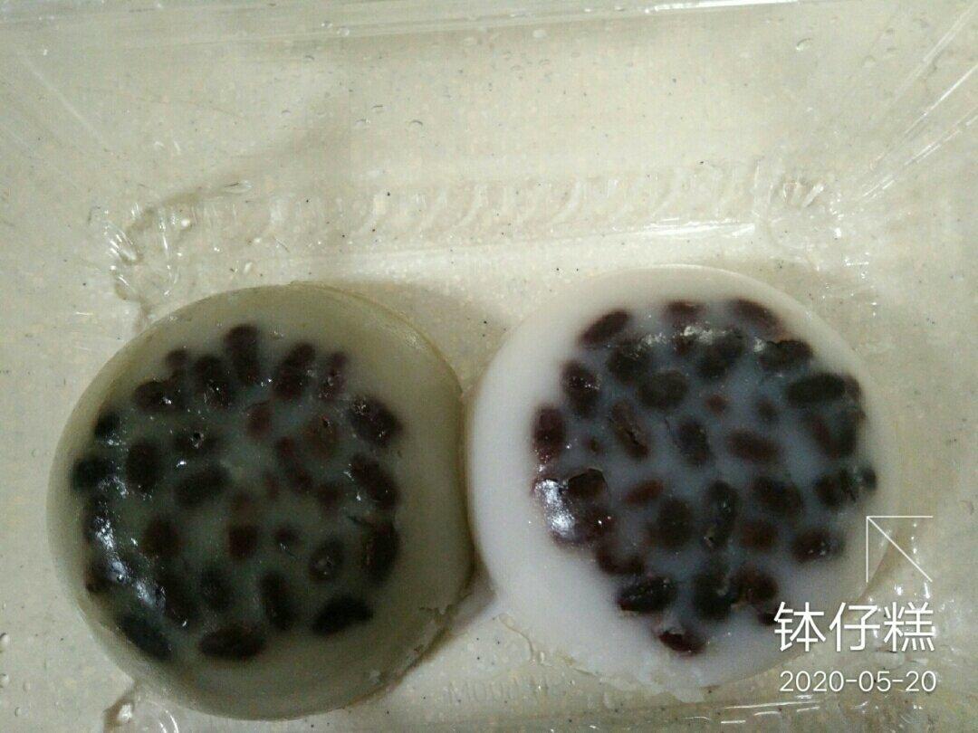 抹茶红豆钵仔糕（传统做法）