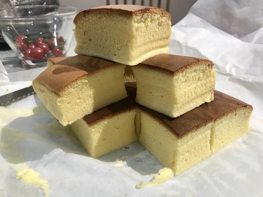 古早味蛋糕....烫面水浴法