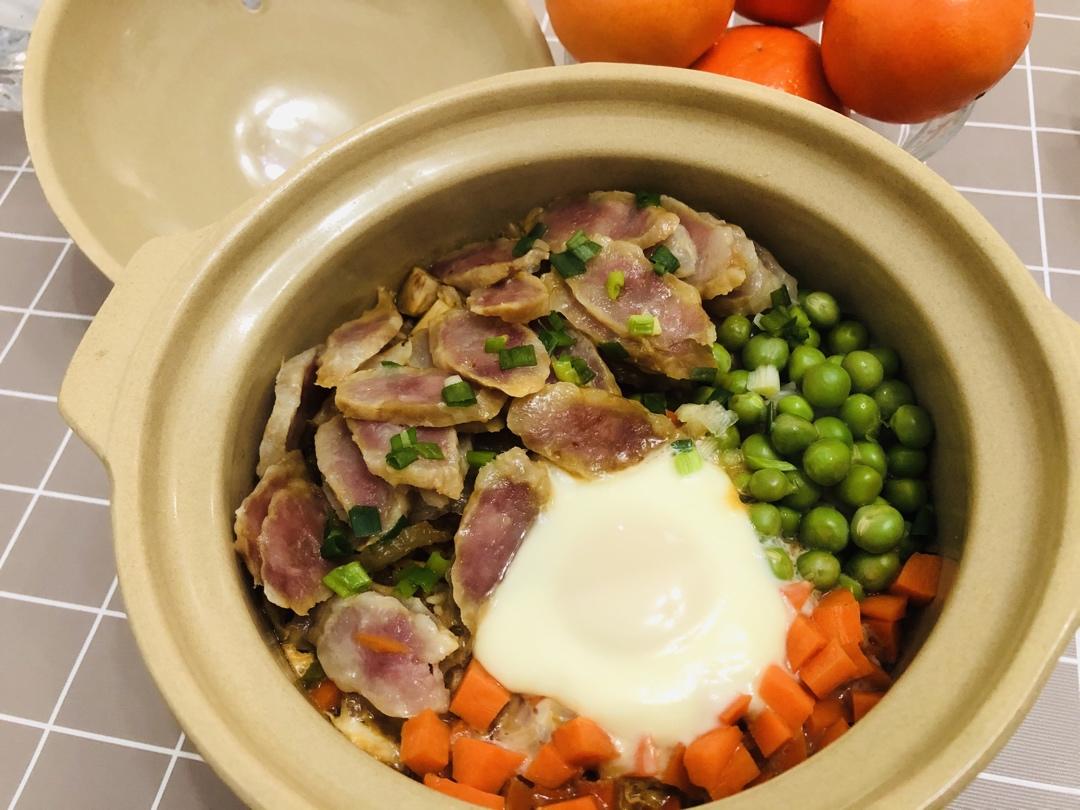 香肠煲仔饭