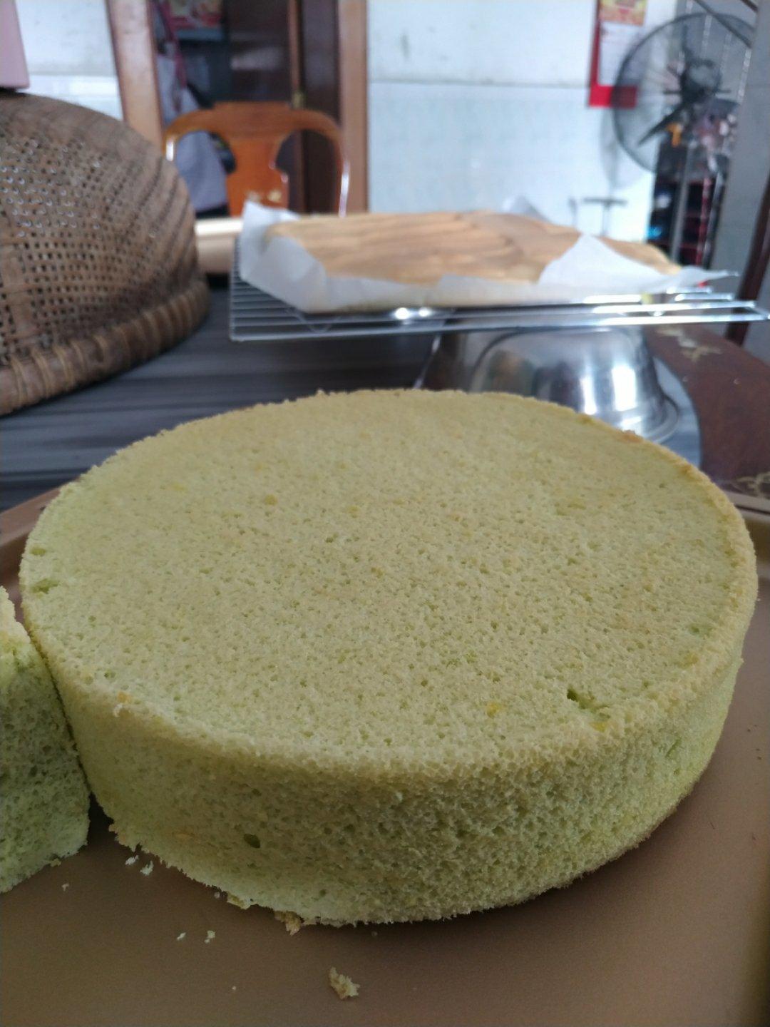 斑斓蛋糕卷（新鲜斑斓汁）