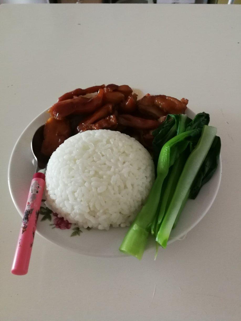 照烧鸡腿饭