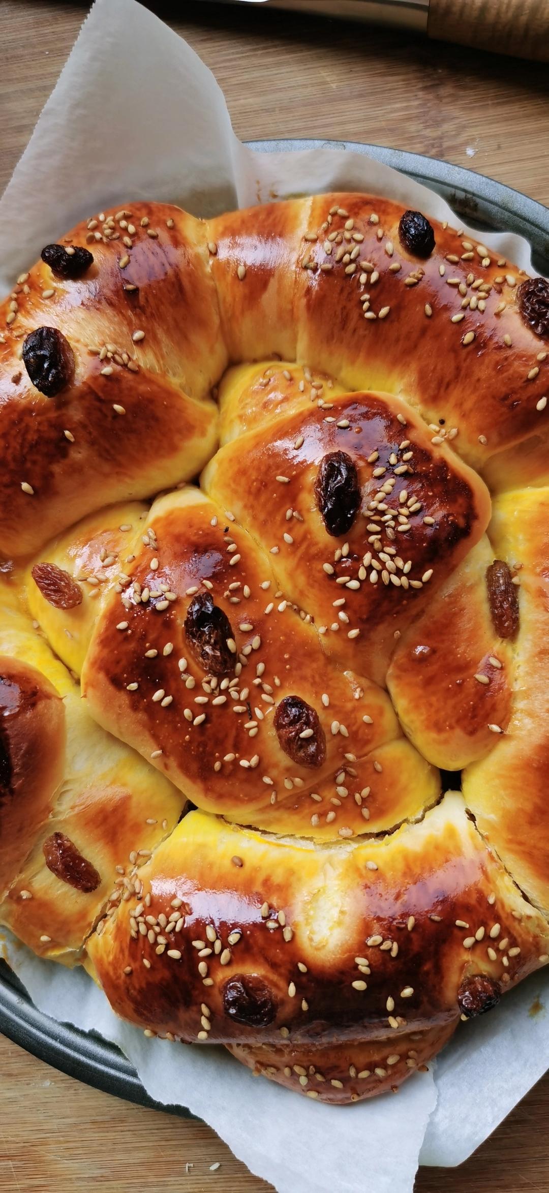 酸奶面包(直接法、省时、超松软)