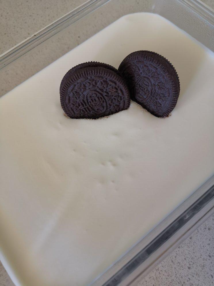 无烤箱.奥利奥酸奶慕斯蛋糕🍰（六寸）家庭简易版.