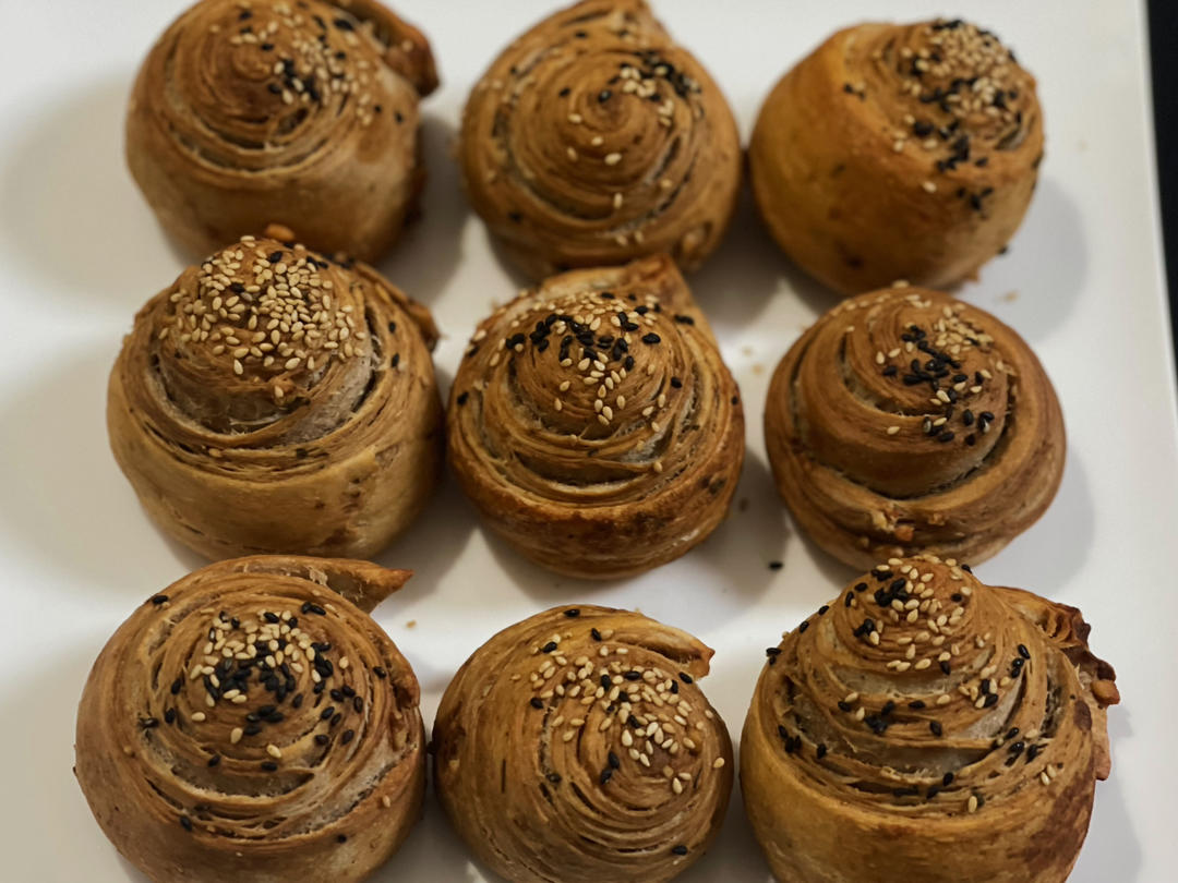 麻酱红糖烧饼（火烧）