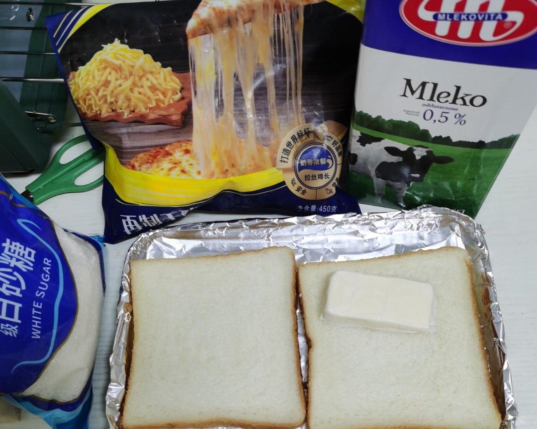 纯奶手撕吐司的做法 步骤1