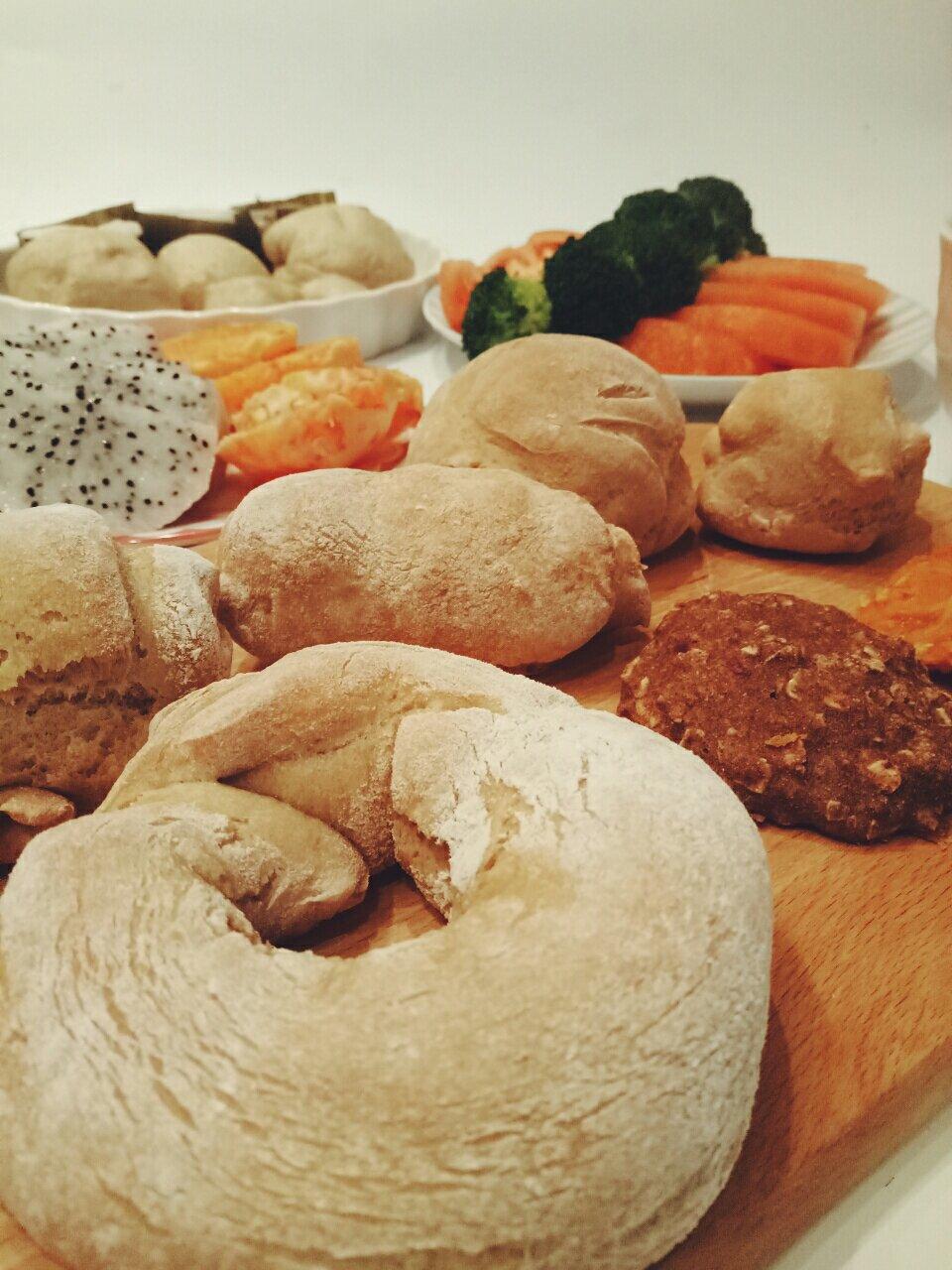 全麦馒头-松下面包机PT1000