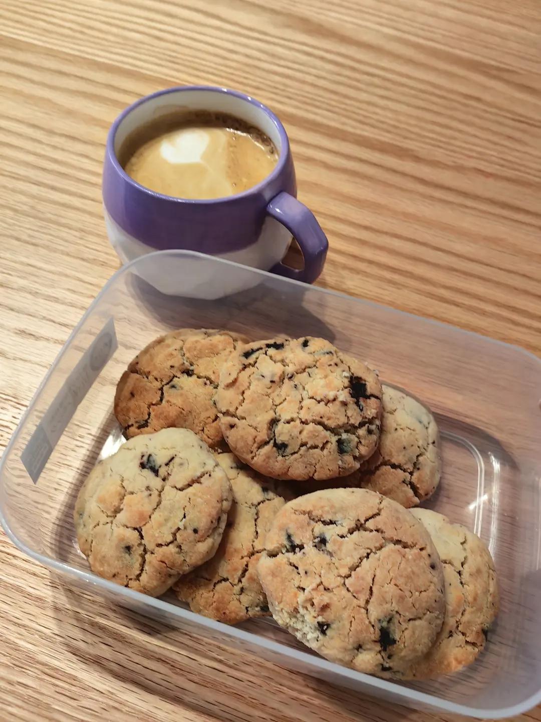 超好吃的巧克力低碳生酮曲奇饼干🍪