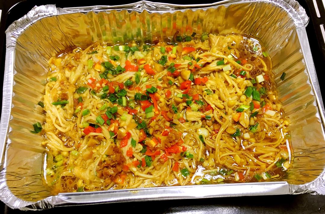 aprilis小妹做的锡纸金针菇(家庭版)