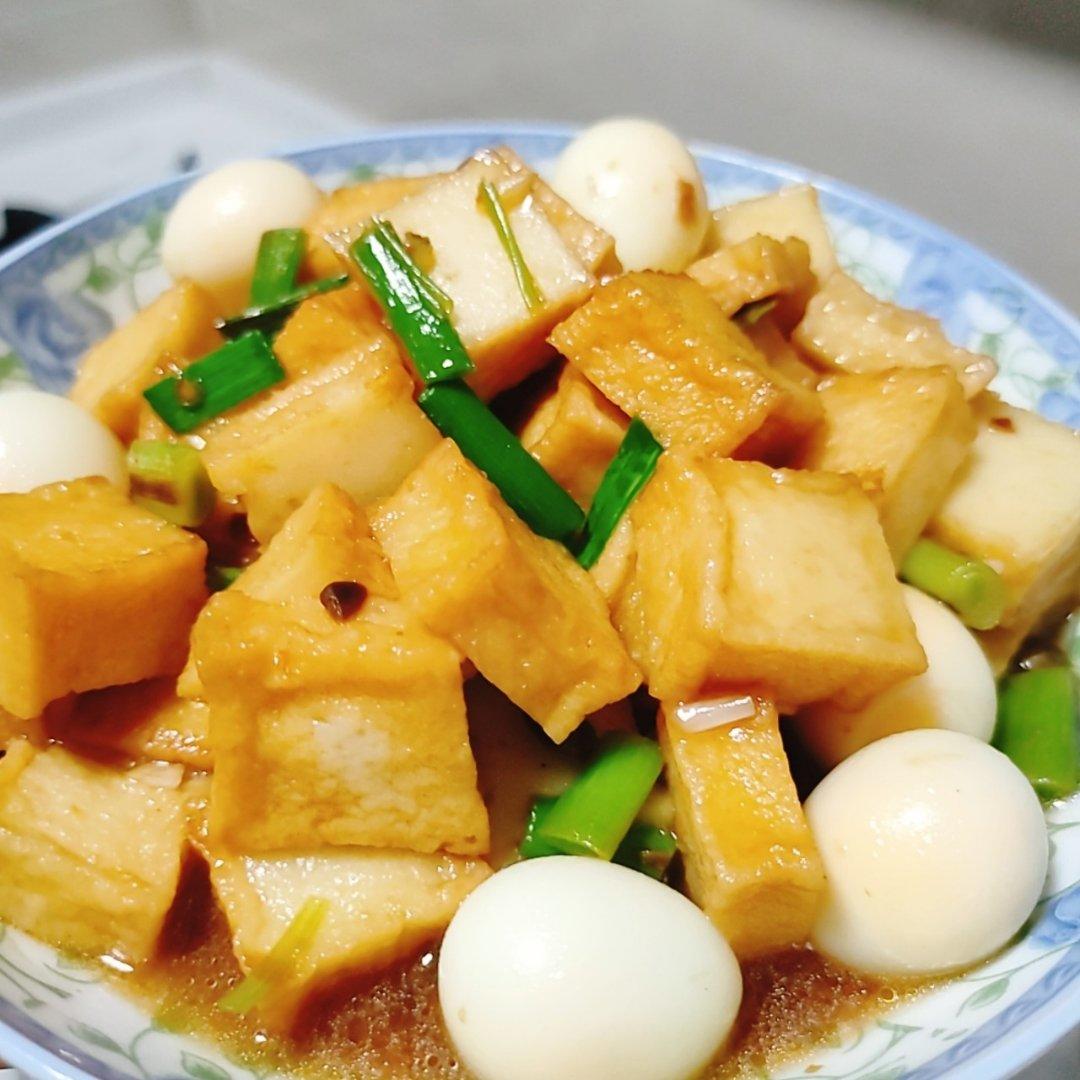 葱烧鱼豆腐