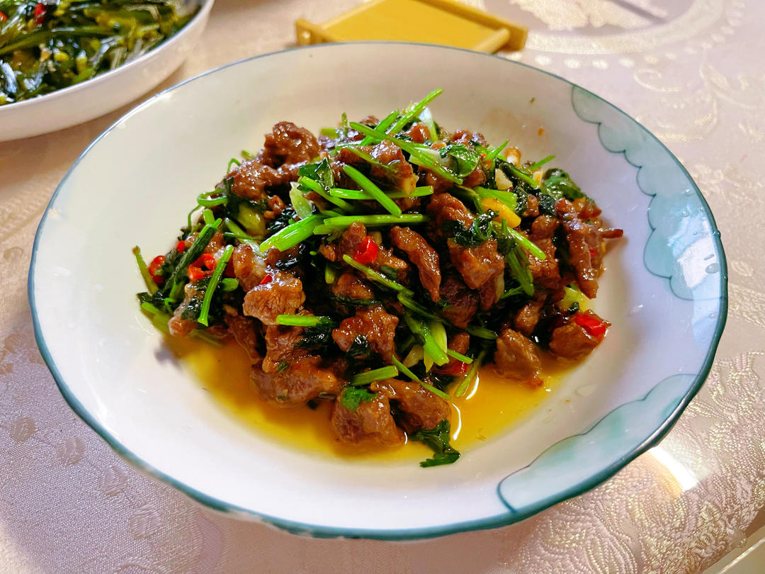 香菜牛肉