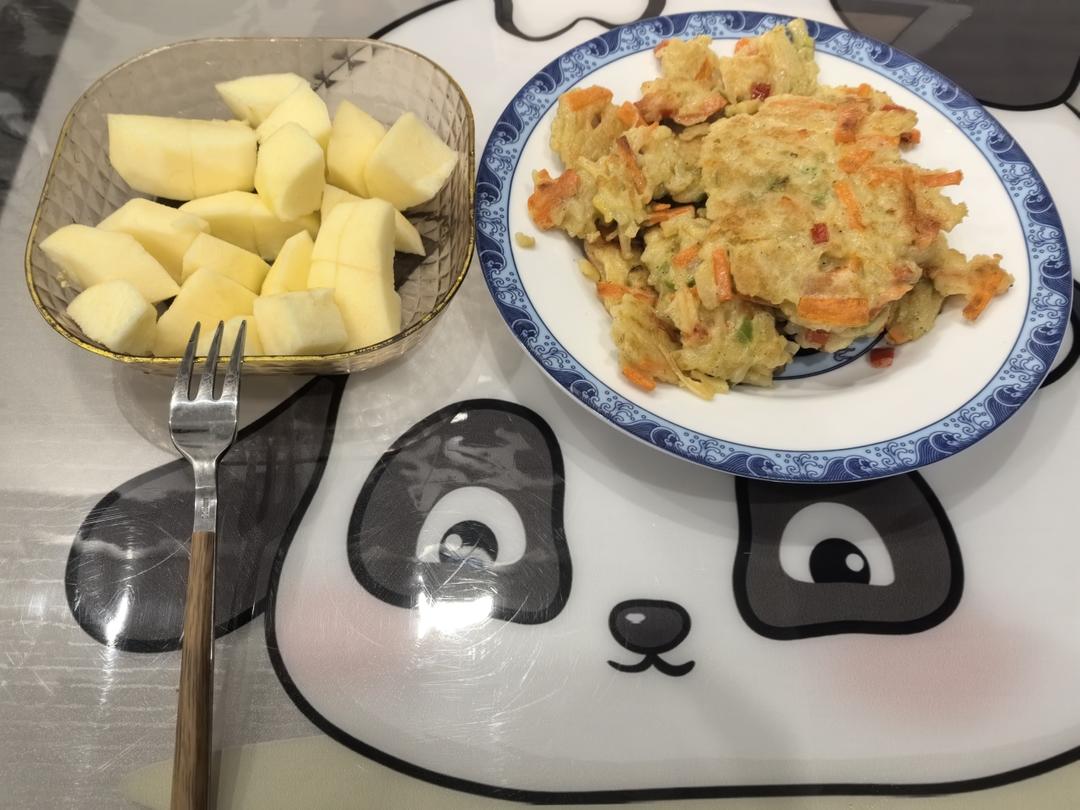 土豆饼(土豆胡萝卜丝饼)