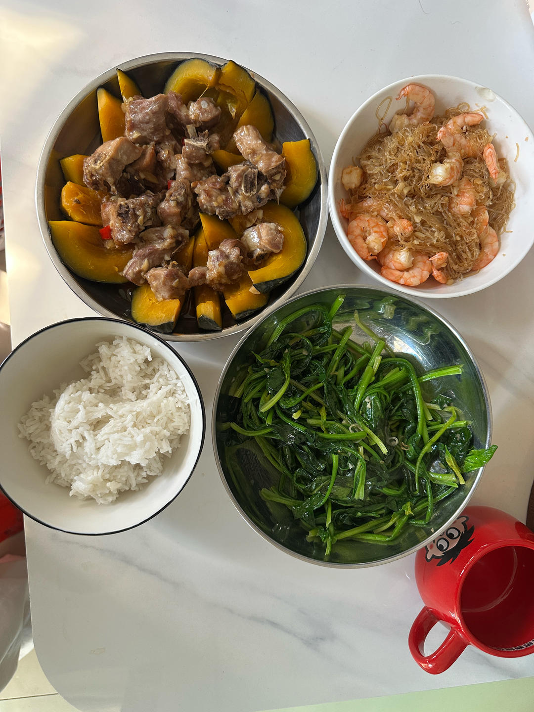 中式-贝贝南瓜蒸排骨