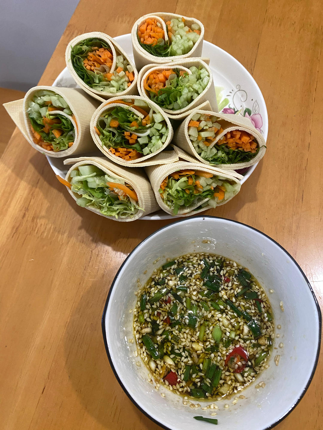 轻饮食“豆皮什锦”