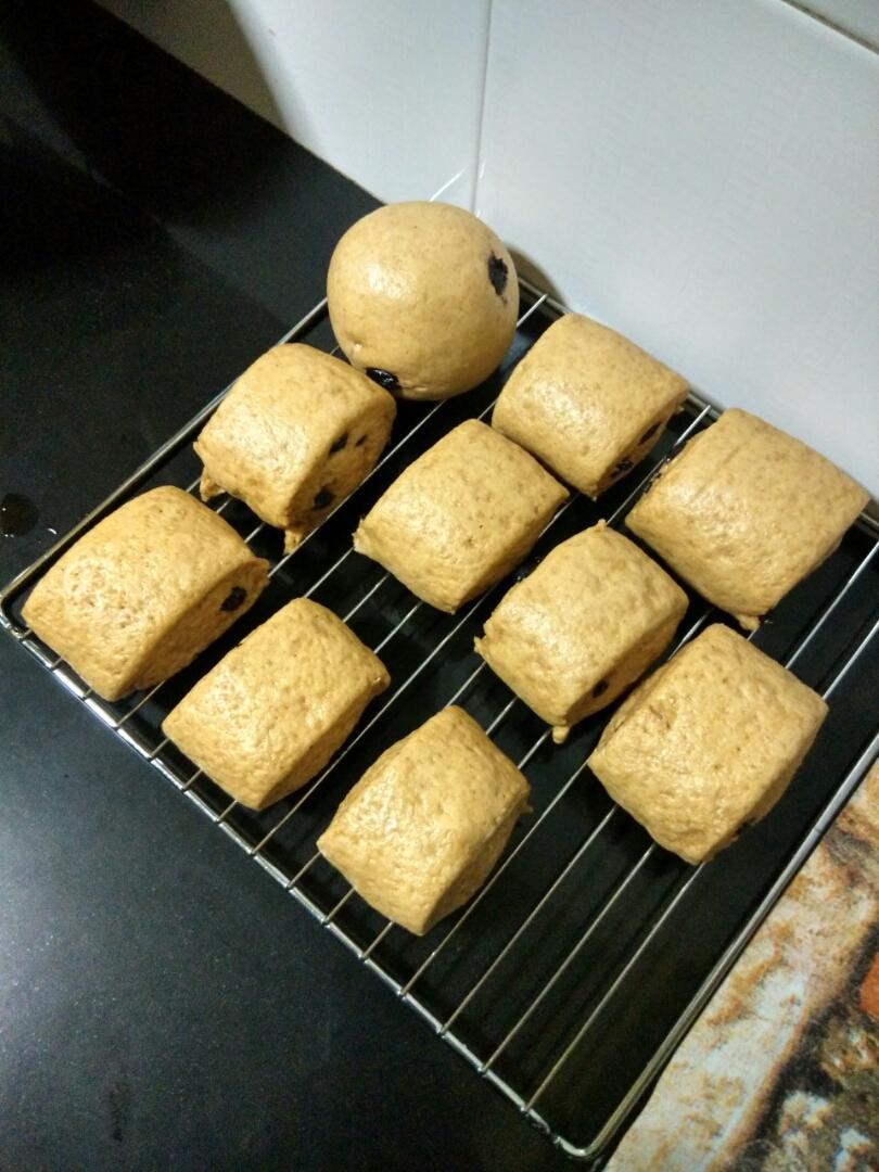 大白胖子戗面馒头