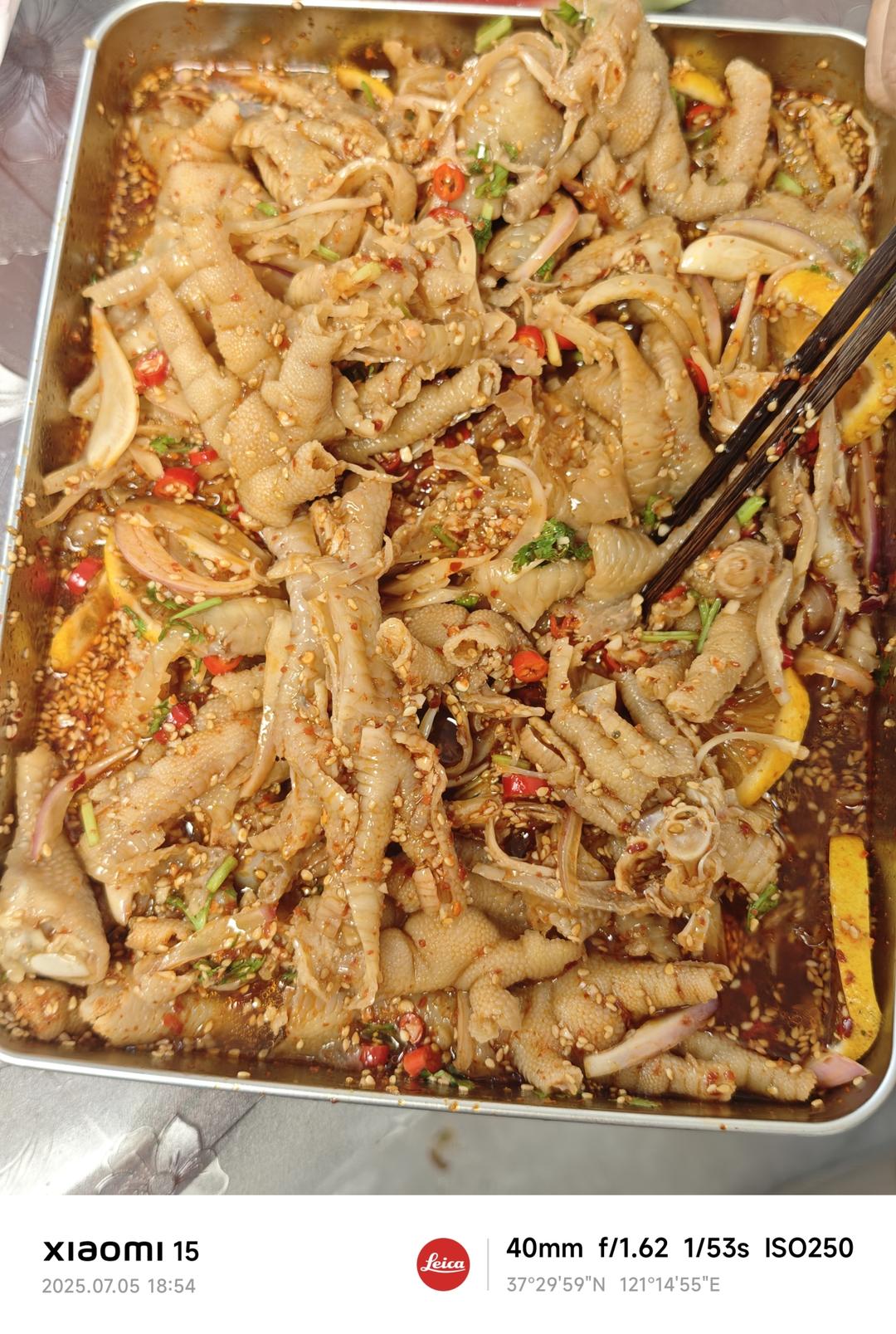 好吃到原地出摊｜柠檬酸辣无骨鸡爪