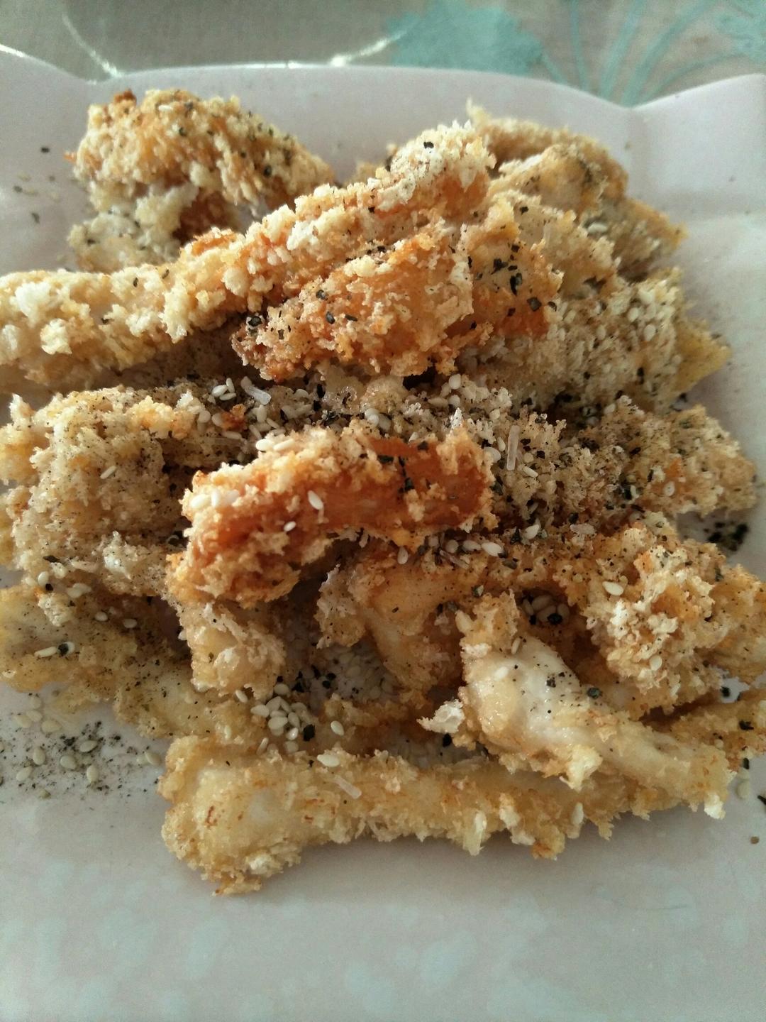 孜然鸡肉粒
