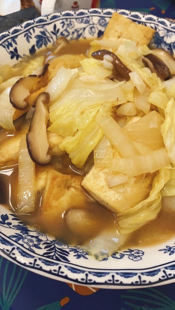 白菜炖豆腐