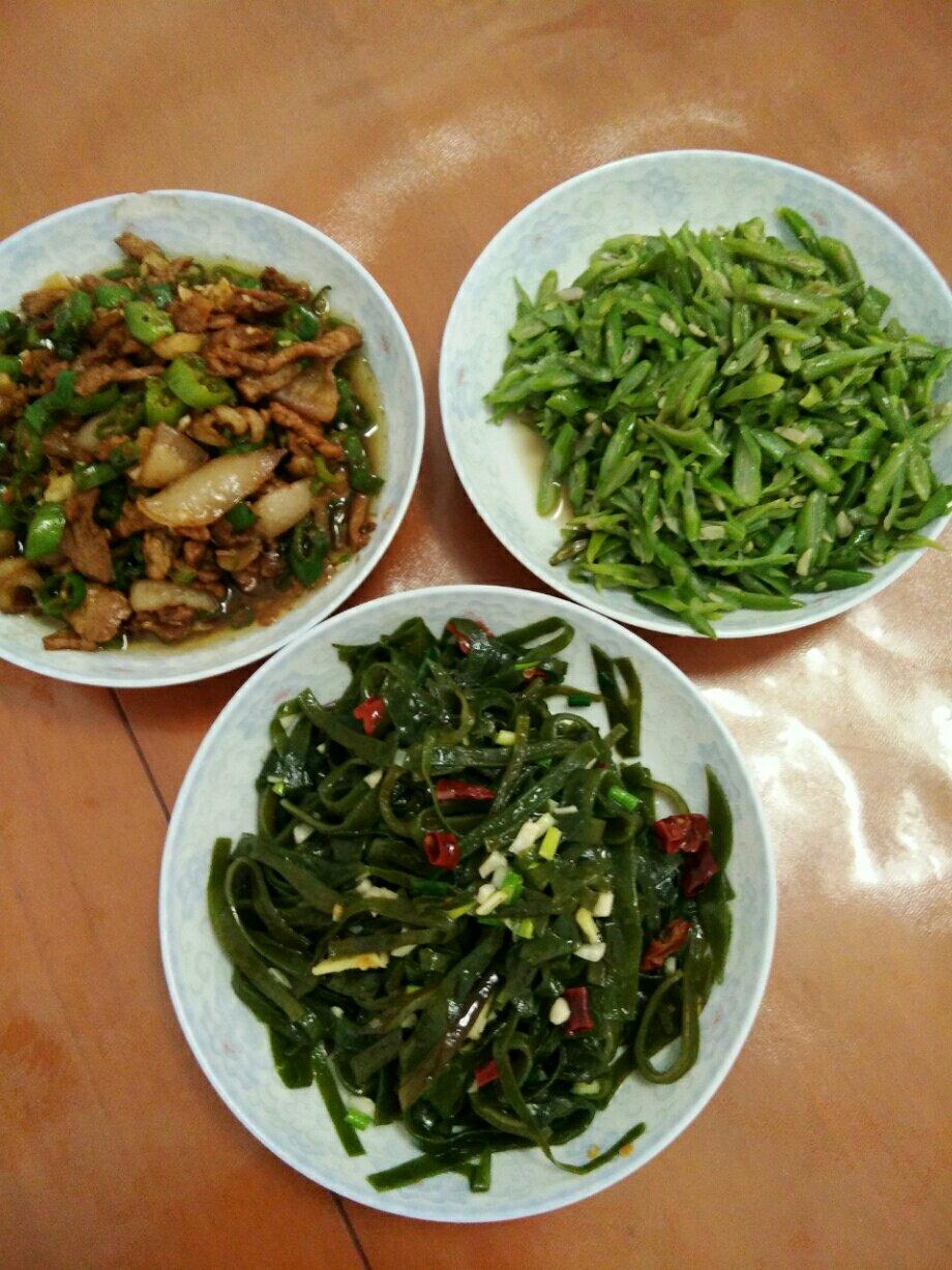清炒四季豆