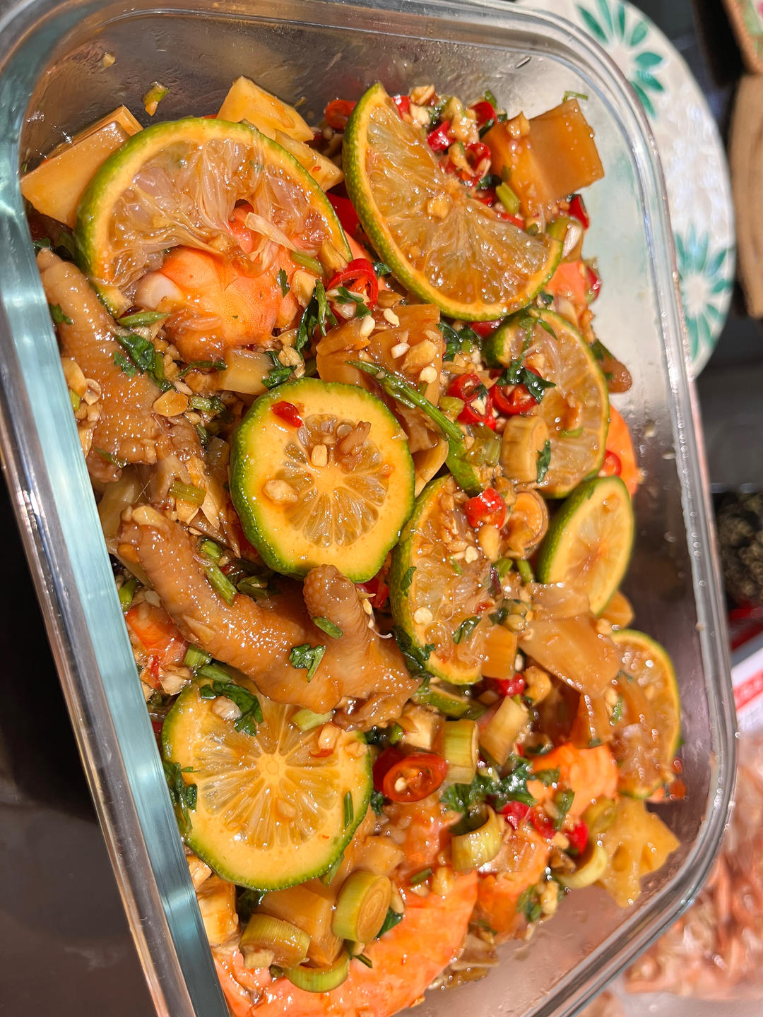 好评多多的泰式酸辣鸡爪—PLUS版