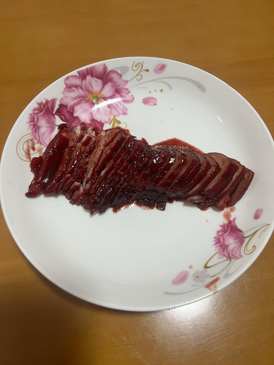 南味叉烧（红曲粉上色）