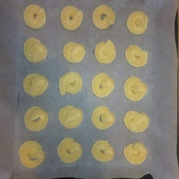 黄油曲奇（绝对成功的经验分享）