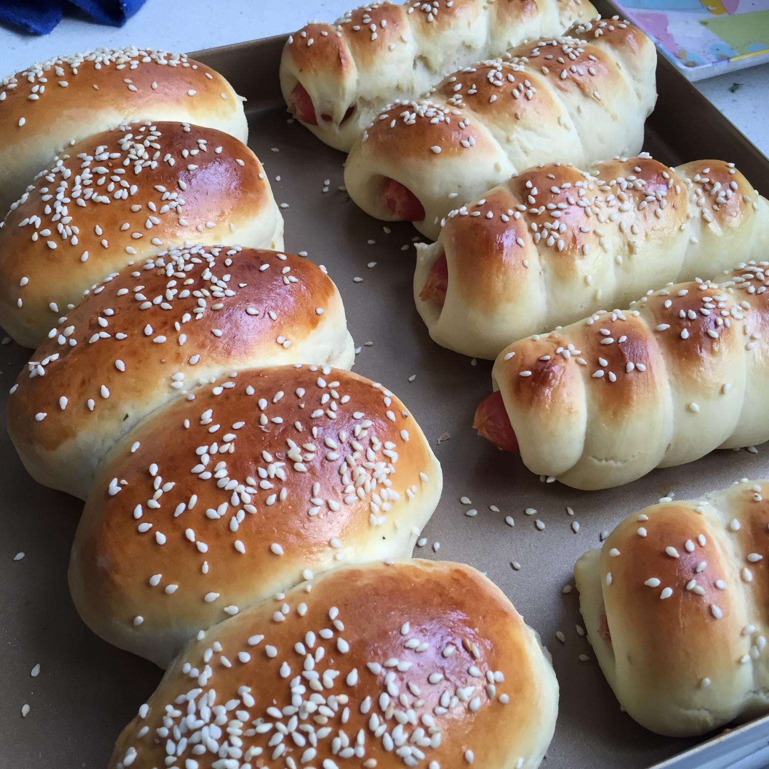 肉松沙拉酱面包（65度汤种）