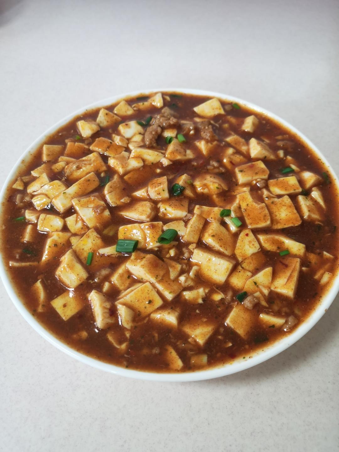 麻婆豆腐盖浇饭