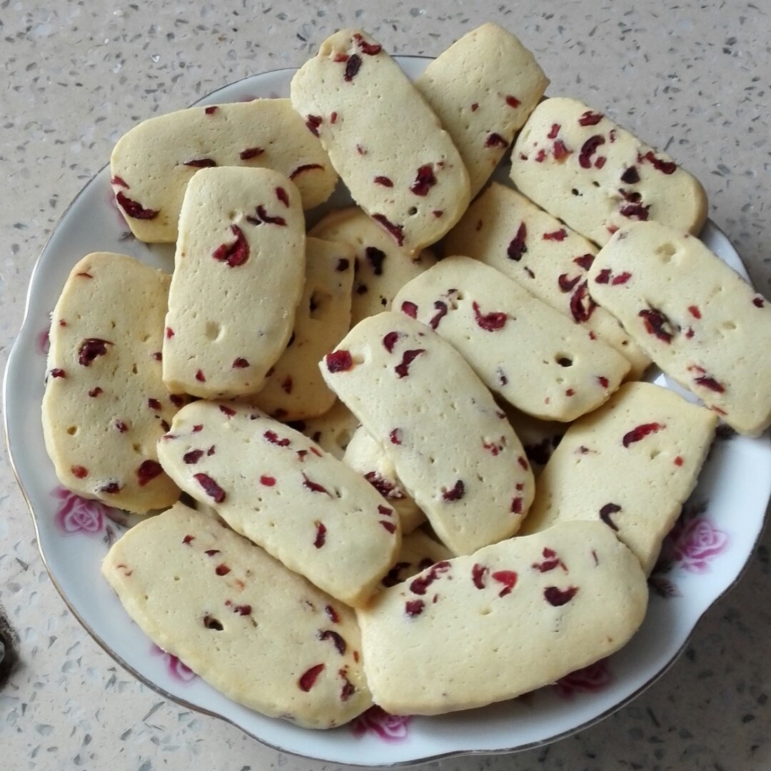 蔓越莓饼干--新手烘焙0压力 #皮黑森林#
