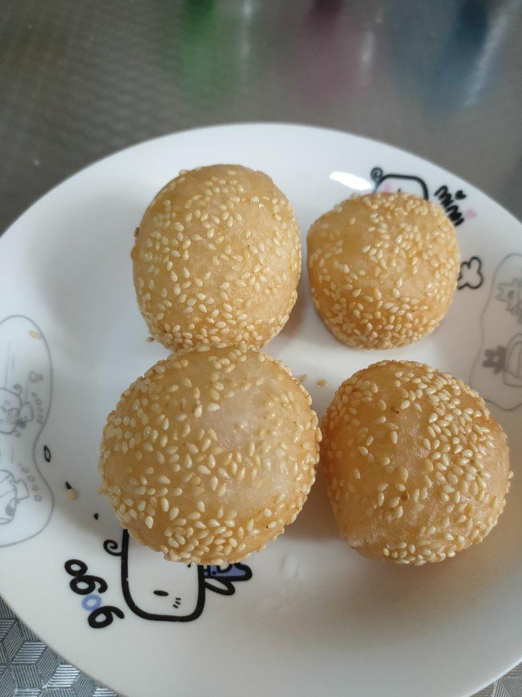 ㊙️🔥外酥内软❗️糯唧唧的空心麻团‼️零失败哦