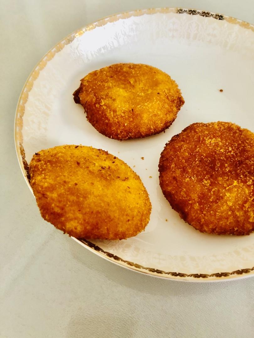 外酥里嫩的南瓜饼