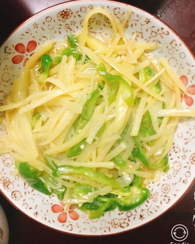 青椒土豆丝