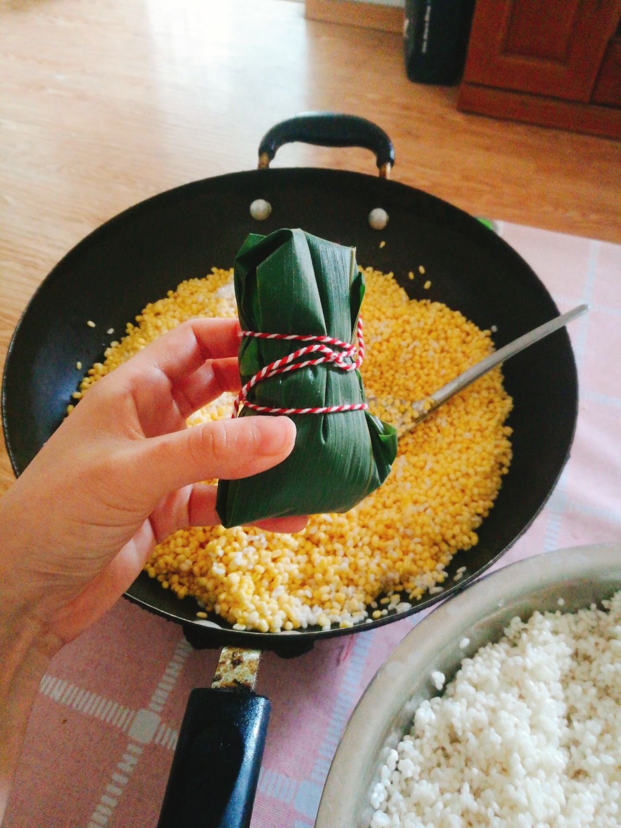 裹蒸粽（简易版）的做法 步骤5