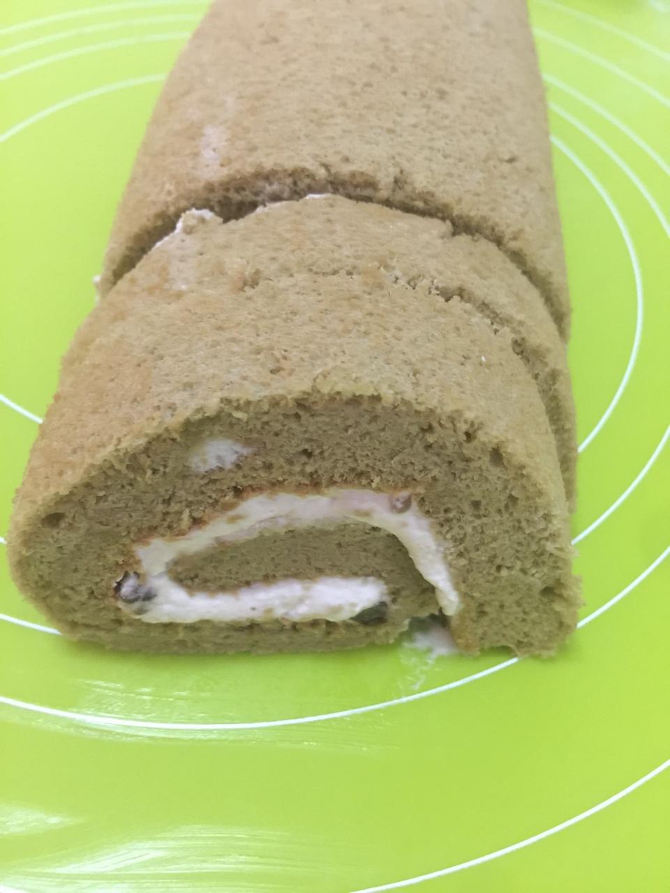 烫面抹茶蛋糕卷（卷不易裂）