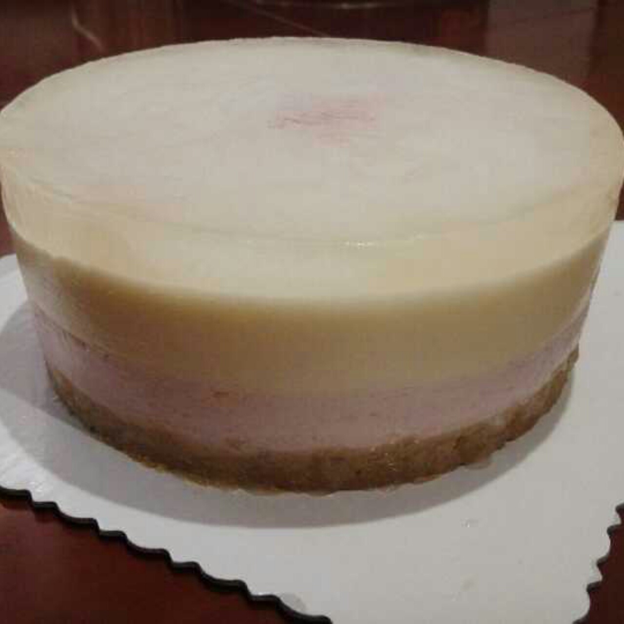 樱花彩虹慕斯蛋糕