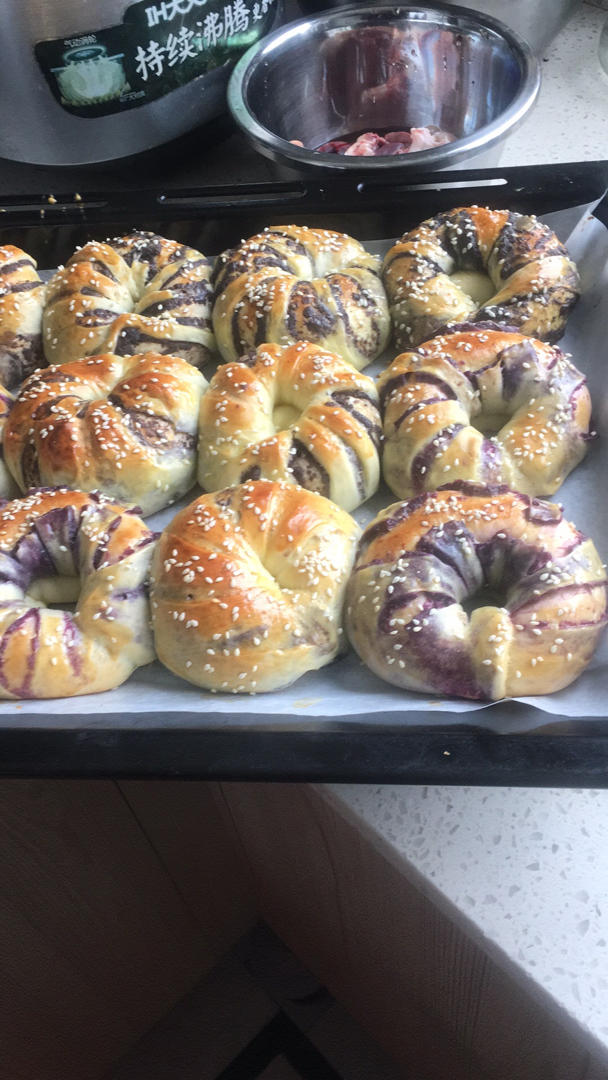 超详细的豆沙面包🍞