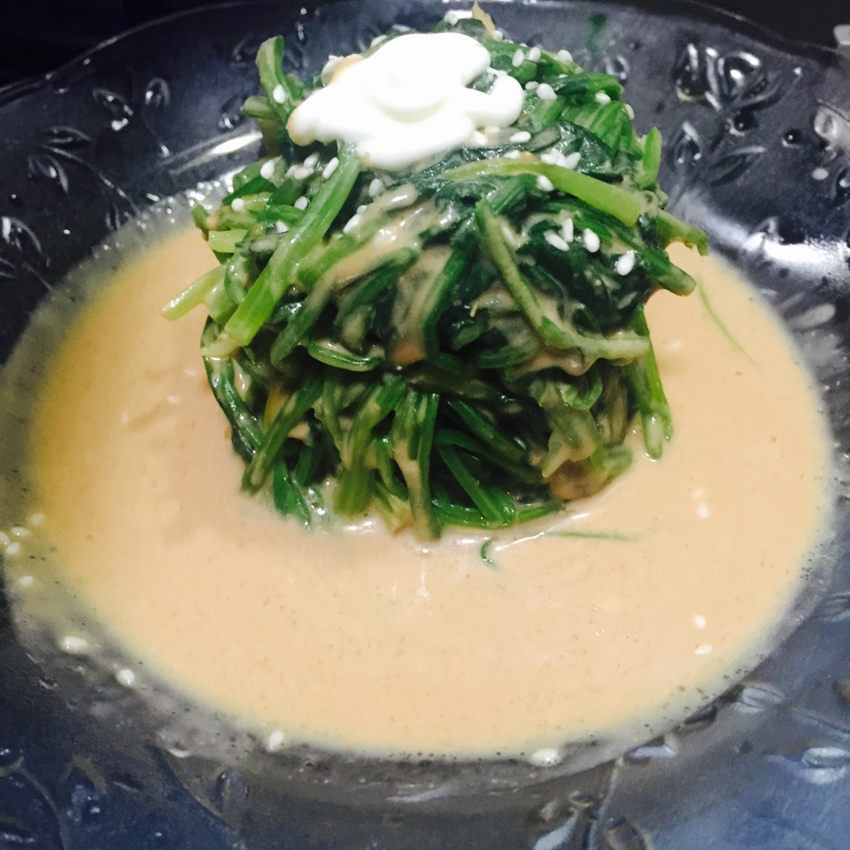 麻酱菠菜