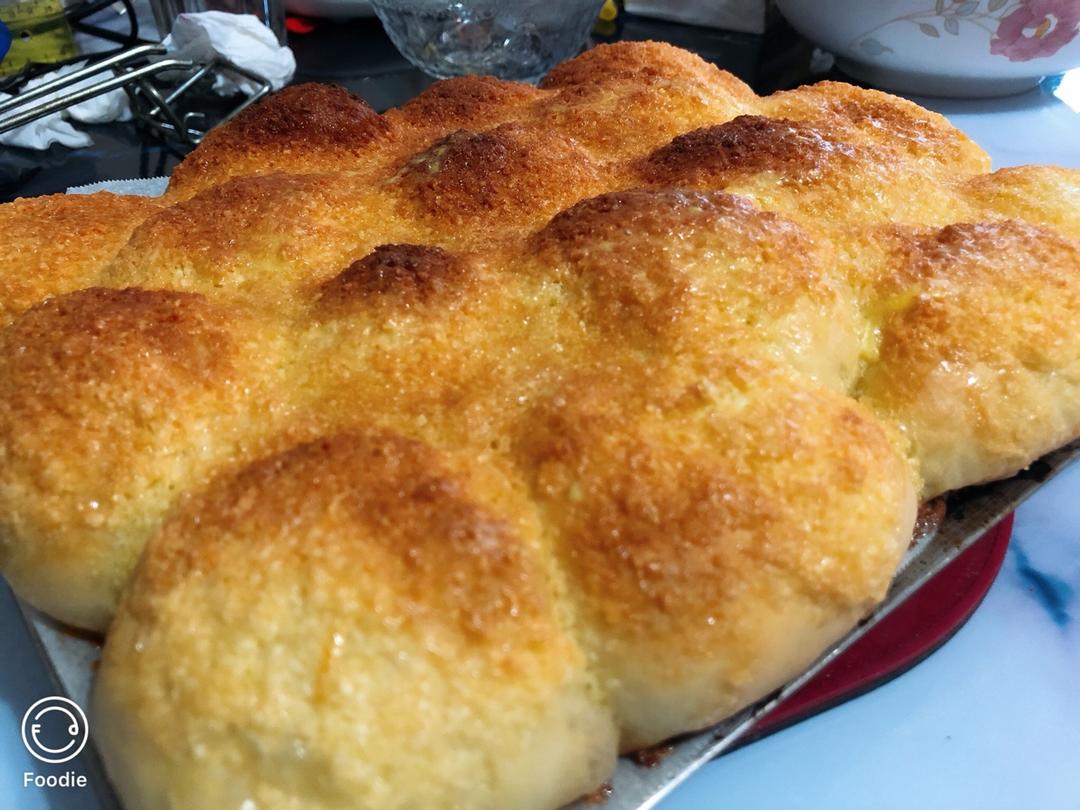 椰蓉餐包（一次发酵，玉米油版，或黄油）