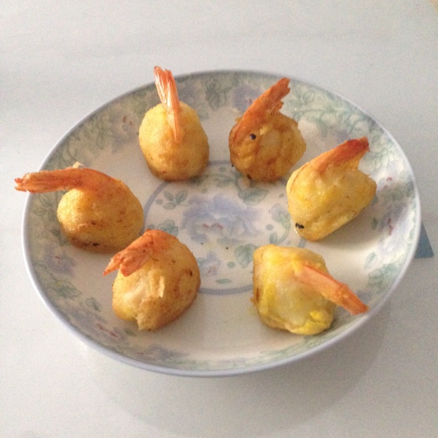 土豆虾球